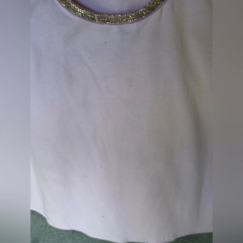 Hanna Andersson Gift Giving Lurex Trim Dress size 110 5